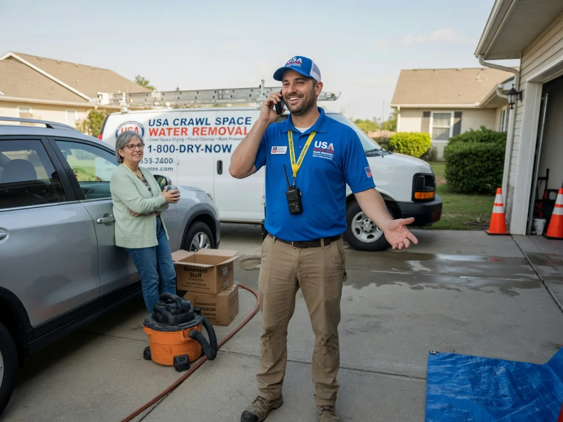 Crawl Space Water Removal Bristol, GA FAQs